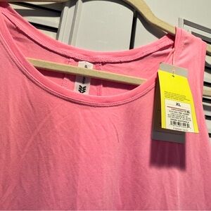 all in motion Pink Scoop-Neck Tank Top